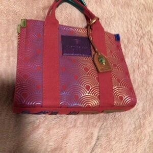 Kurt Geiger London Stylish Red Patterned Women's Bag, new without tags